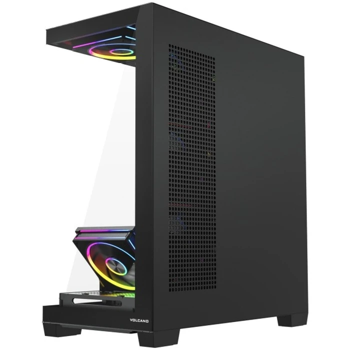 Modecom Volcano Stellar Plus ARGB 8F Κουτί Υπολογιστή Midi Tower Μαύρο