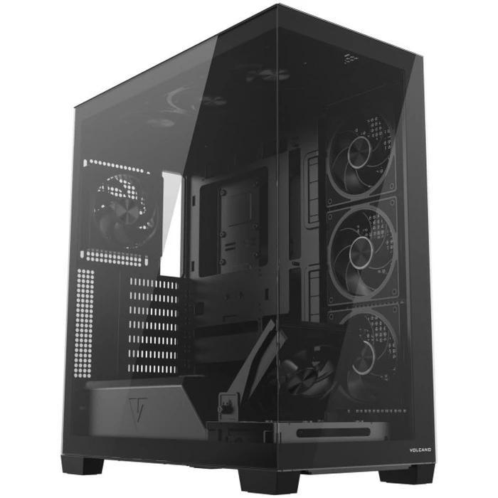Modecom Volcano Stellar Plus ARGB 8F Κουτί Υπολογιστή Midi Tower Μαύρο