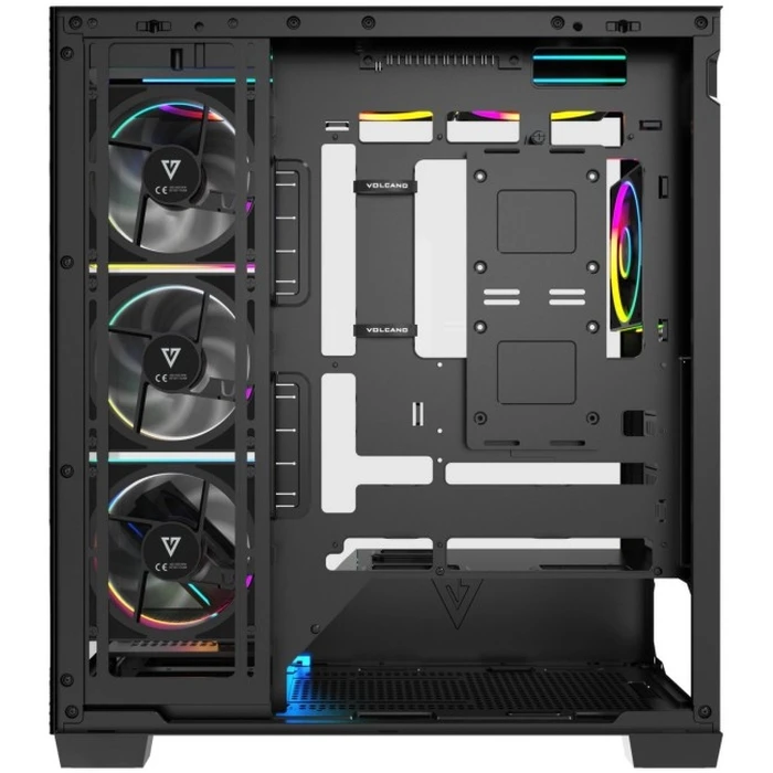 Modecom Volcano Stellar Plus ARGB 8F Κουτί Υπολογιστή Midi Tower Μαύρο