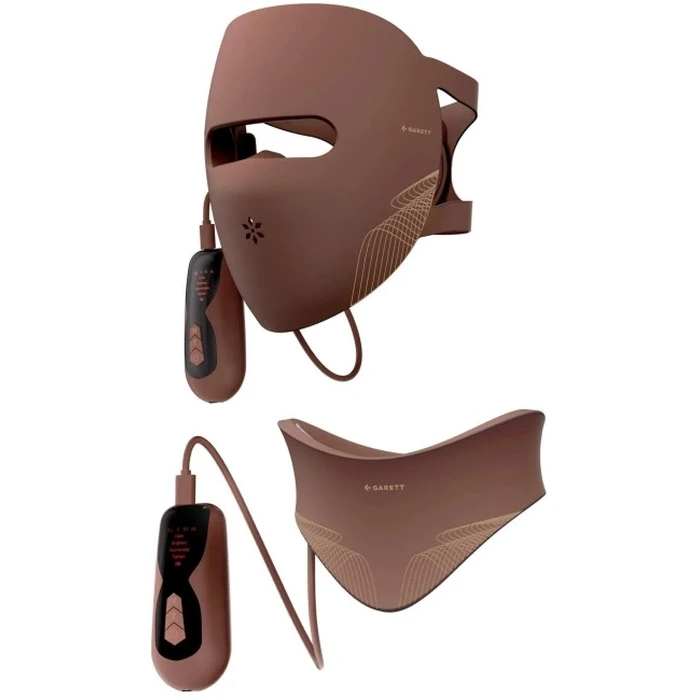 GARETT Skin Ritual Face & Neck LED Mask (Brown)