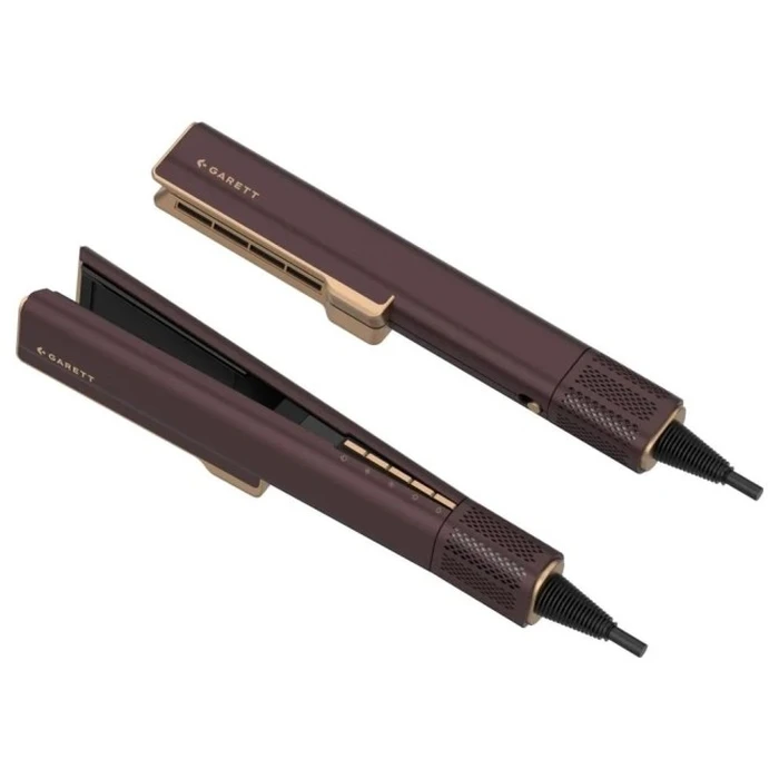 GARETT AeroGlow Hair Straightener - Brown
