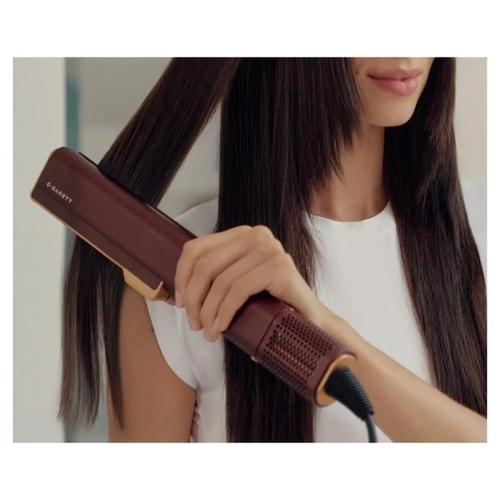 GARETT AeroGlow Hair Straightener - Brown