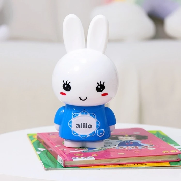 Alilo Big Bunny Blue (Interactive Educational Rabbit Toy)