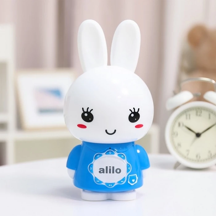 Alilo Big Bunny Blue (Interactive Educational Rabbit Toy)