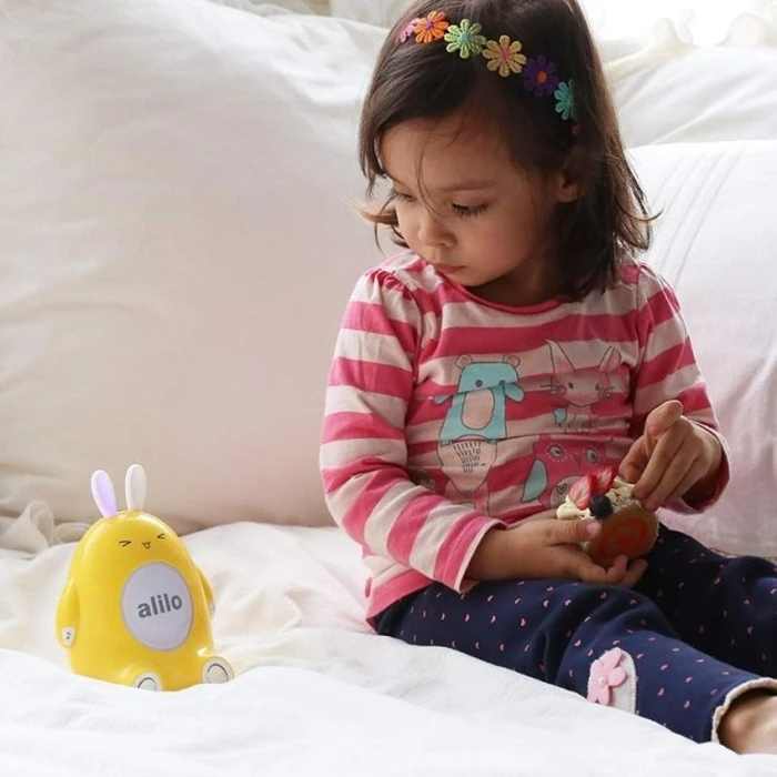 Alilo Happy Bunny P1 Yellow - Polish language version