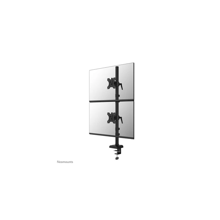 Neomounts TIS 10"-32" διπλός βραχίονας γραφείου 1 άρθρωση μαύρο Max 18KG
