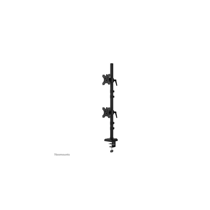 Neomounts TIS 10"-32" διπλός βραχίονας γραφείου 1 άρθρωση μαύρο Max 18KG