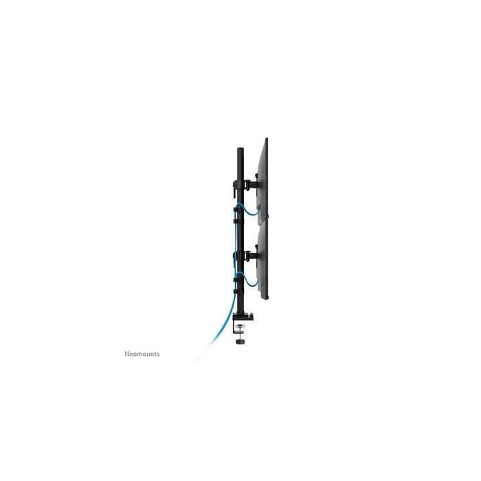 Neomounts TIS 10"-32" διπλός βραχίονας γραφείου 1 άρθρωση μαύρο Max 18KG