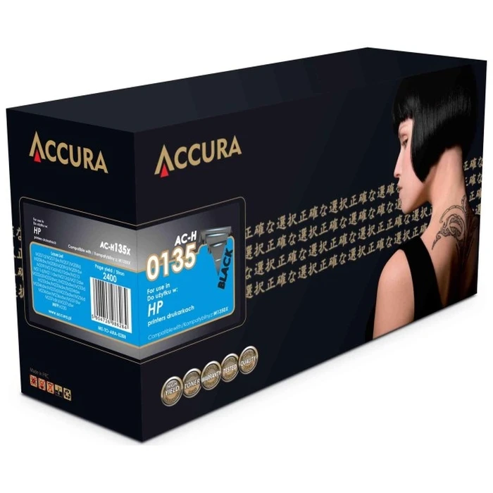 Accura Replacement Toner Cartridge for HP No. 135X (W1350X) with Chip - Black