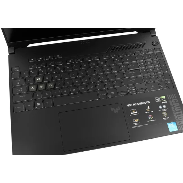 ASUS TUF Gaming F16 FX607VJ-RL001W - 16" 144Hz (Intel Core 5-210H / 16GB RAM / 512GB + 2TB SSD / RTX 3050 / Windows 11 Home) (US Keyboard)