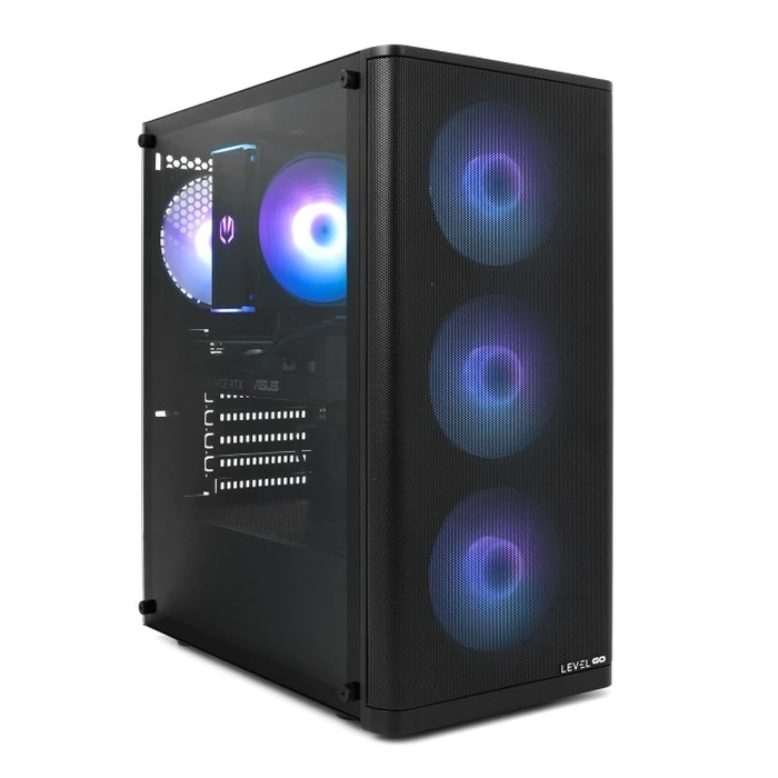 Komputronik Level GO H02 Gaming Desktop PC (Ryzen 5 9600X / 32GB DDR5 / 1TB SSD / GeForce RTX 5060 Ti / Windows 11 Home)