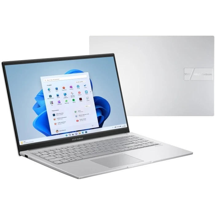 ASUS VivoBook 15 X1504VA-BQ4298W — Intel Core 7 150U, 15,6" FHD, 40GB DDR5, 1TB SSD, Windows 11 Home, Cool Silver (US Keyboard)