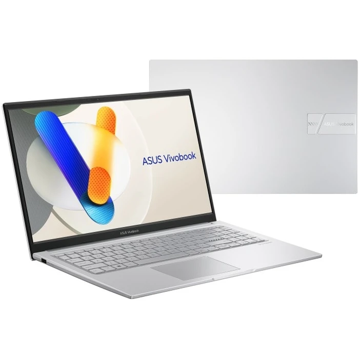 ASUS VivoBook 15 X1504VA-BQ4298W — Intel Core 7 150U, 15,6" FHD, 40GB DDR5, 1TB SSD, Windows 11 Home, Cool Silver (US Keyboard)