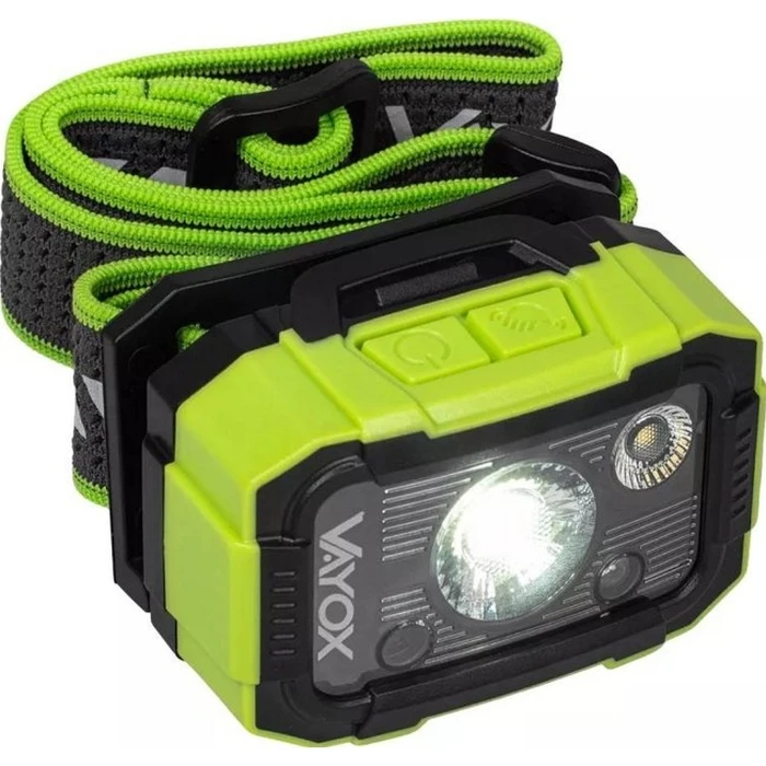 Φακός Κεφαλής Vayox VA0415 DUAL HAMMER 500lm Pro Series (επαναφορτιζόμενος)