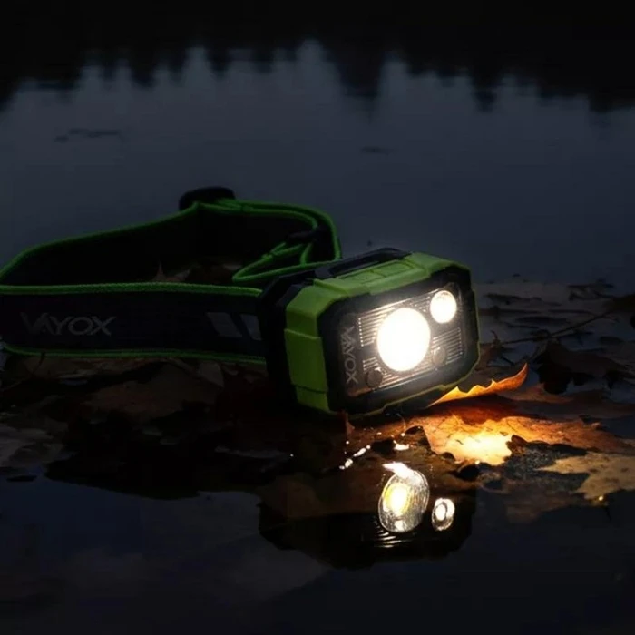 Φακός Κεφαλής Vayox VA0415 DUAL HAMMER 500lm Pro Series (επαναφορτιζόμενος)