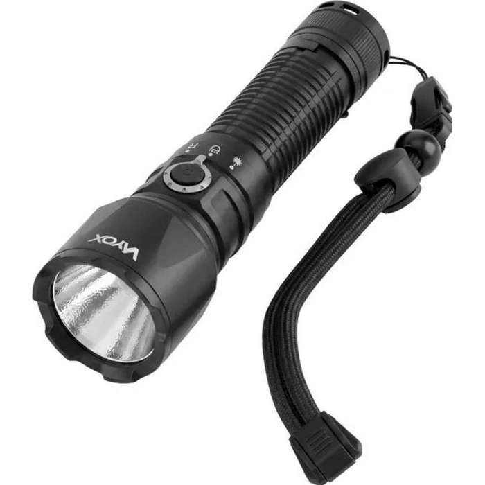 Vayox VA0457 2000lm white light + red light + green laser tactical flashlight