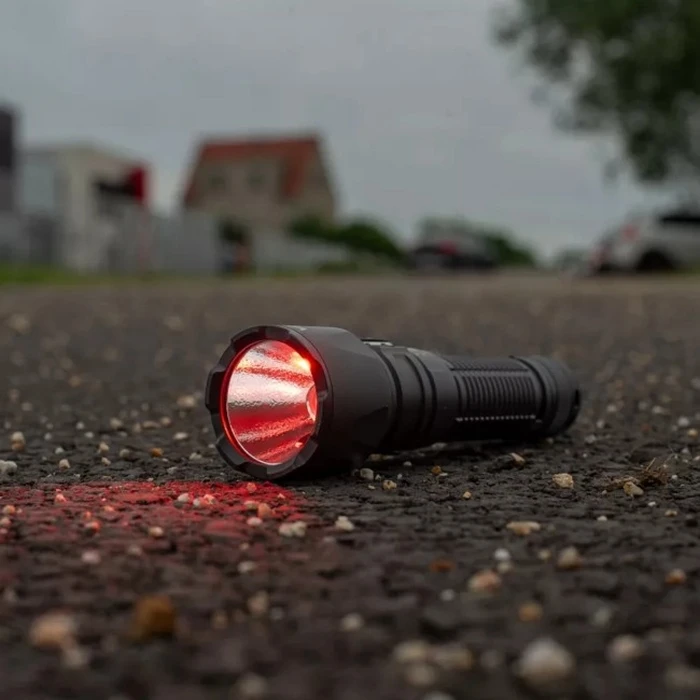 Vayox VA0457 2000lm white light + red light + green laser tactical flashlight