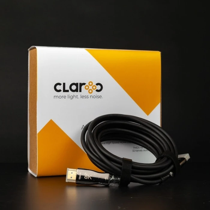 Claroc HDMI 2.1 AOC Optical HDMI Cable 10 m (8K@60Hz, 4K@120Hz)