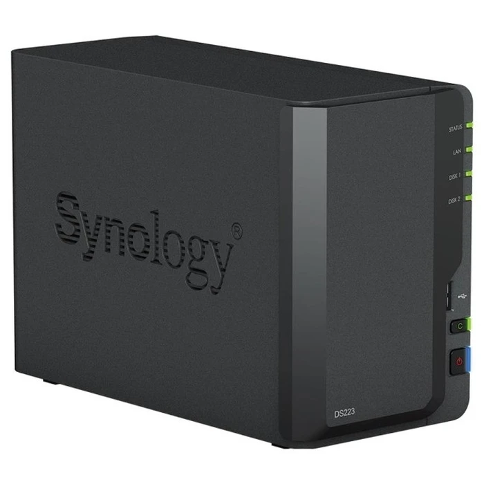 Synology DS223 + 2x HAT3300-6T (2x 6TB) - 2-bay NAS bundle (12TB)