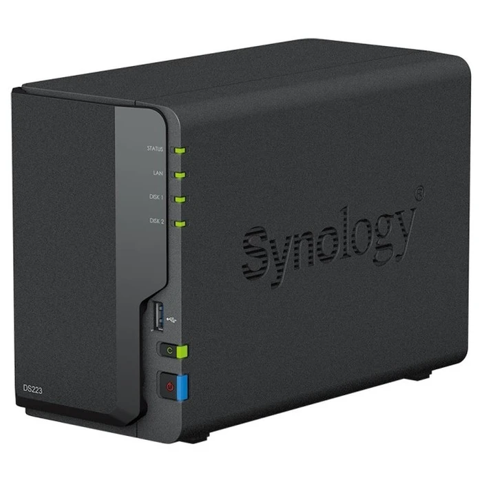 Synology DS223 + 2x HAT3300-6T (2x 6TB) - 2-bay NAS bundle (12TB)