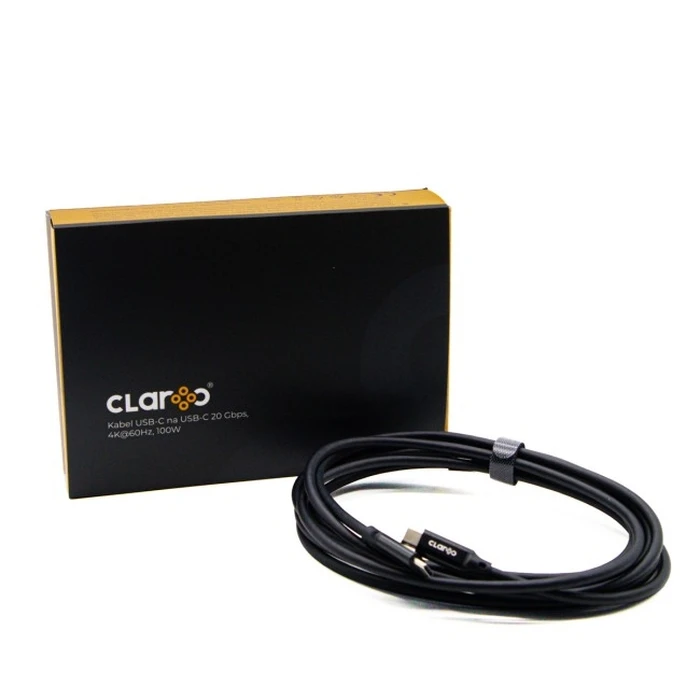 Καλώδιο USB-C Claroc 4K@60Hz, 100W, 20 Gbps, 3 m