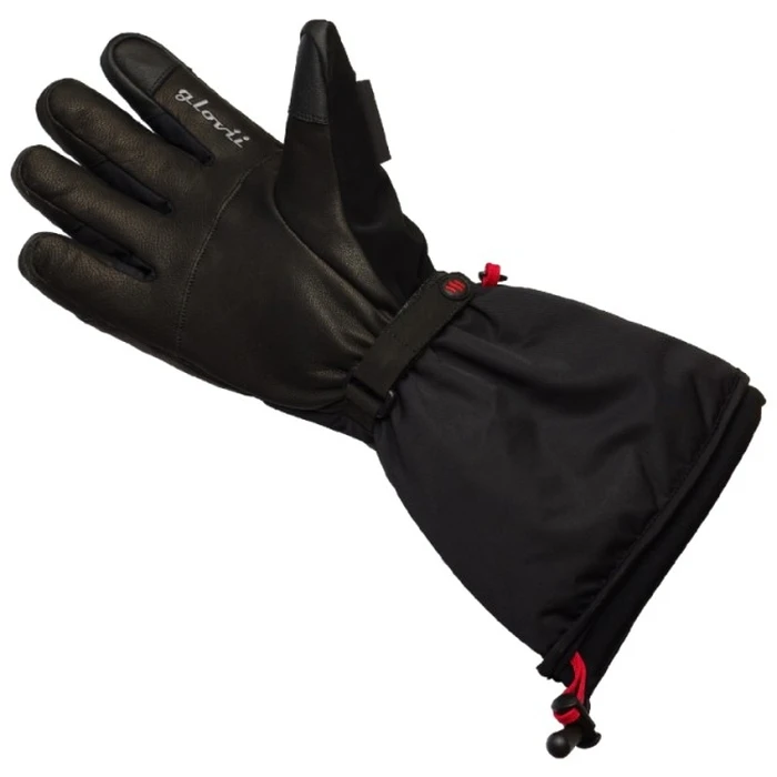 Glovii heated ski gloves size XL black