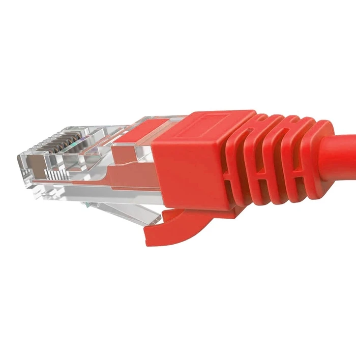 INCA U/UTP Cat.6 (Gigabit) Καλώδιο Δικτύου Ethernet 0.5m Κόκκινο