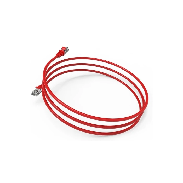 Inca U/UTP Cat.6 (Gigabit) Ethernet Network Cable 3m Red - INCA ICAT6-03TK