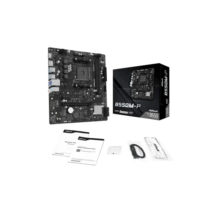 Μητρική Κάρτα ASRock B550M-P Micro ATX με Socket AM4 (90-MXBV10-A0UAYZ)
