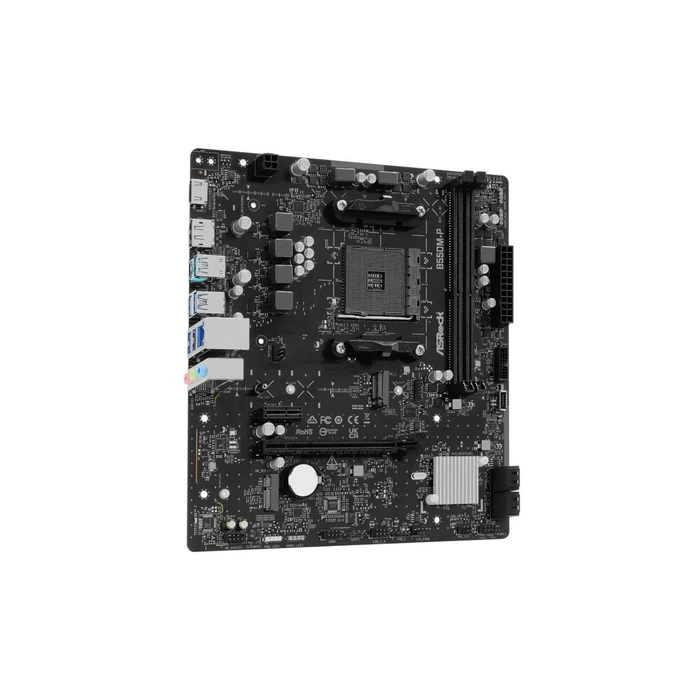 Μητρική Κάρτα ASRock B550M-P Micro ATX με Socket AM4 (90-MXBV10-A0UAYZ)