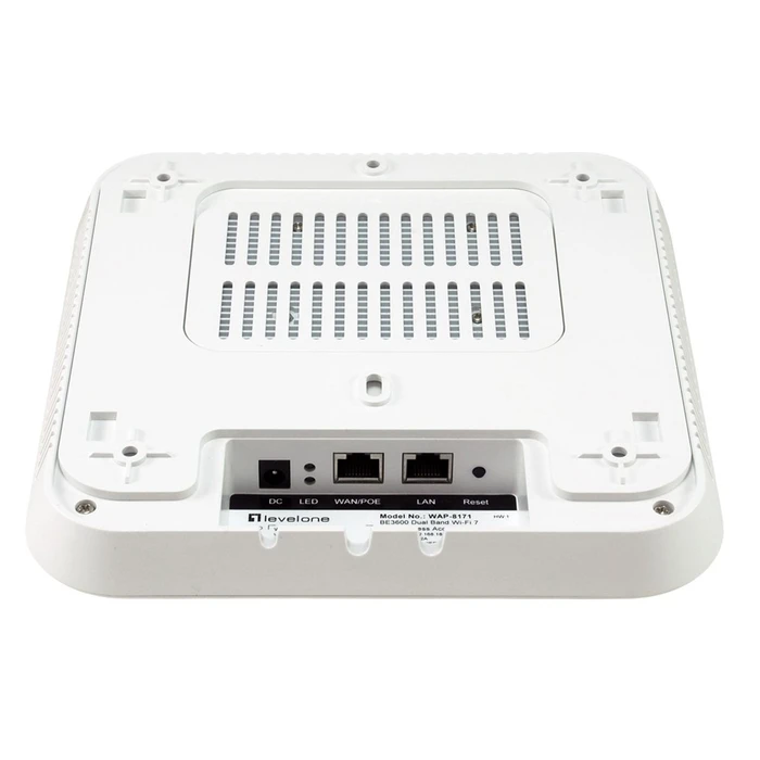 LevelOne WAP-8171 BE3600 Διπλής Ζώνης Σημείο Πρόσβασης Wi?Fi 7 (Λευκό)
