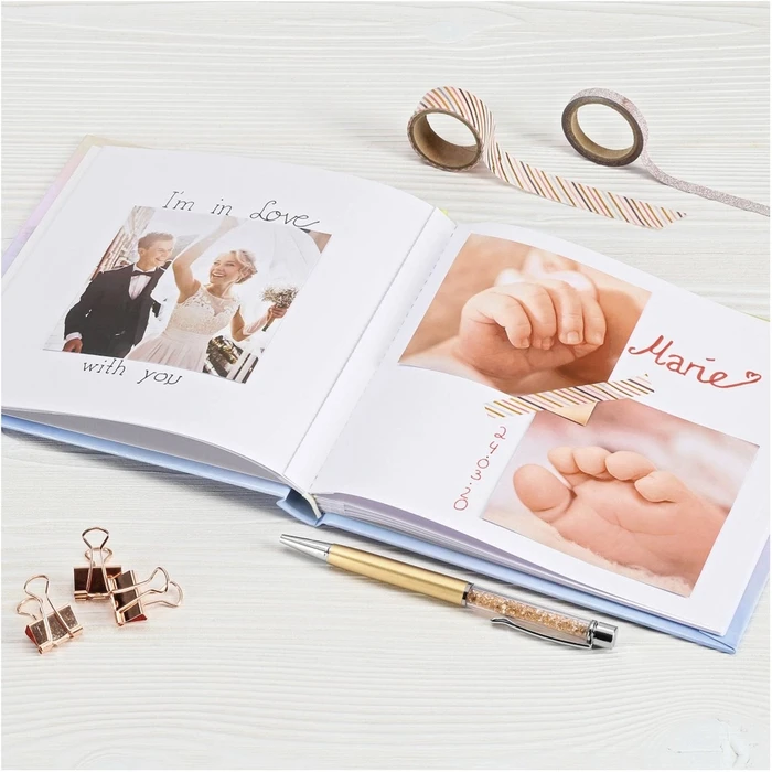 HAMA Enjoy Photo Album for 30 Photos 10x15 cm, Colorful, 18x18 cm