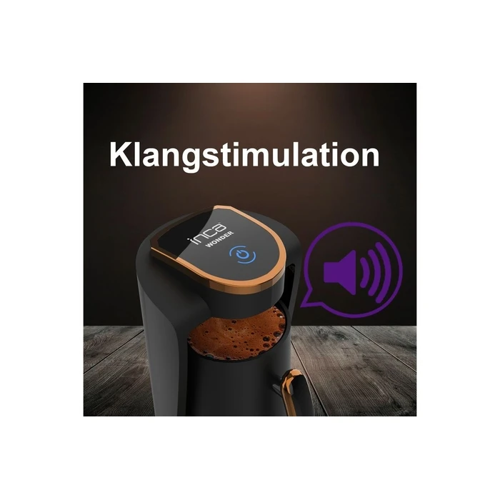 INCA Kaffeemaschine TURBO Wonder Serie Touch-Control (IKM-011) - Black