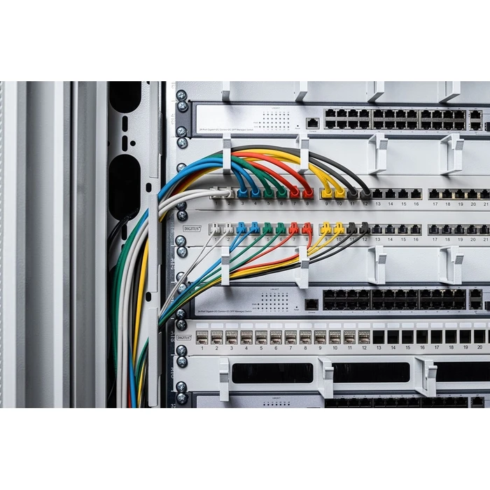 DIGITUS patch καλώδιο CAT 6 U-UTP Slim 0,5 m μπλε, σετ 10 τεμαχίων