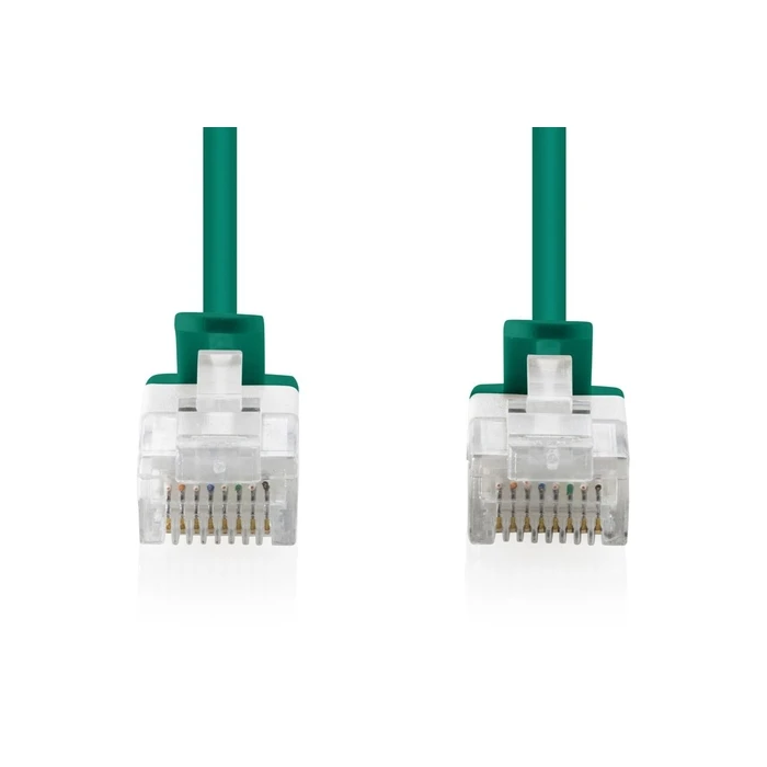 Digitus Cat6 U/UTP Slim Patch Cable 3m - 10 Pack (Green)