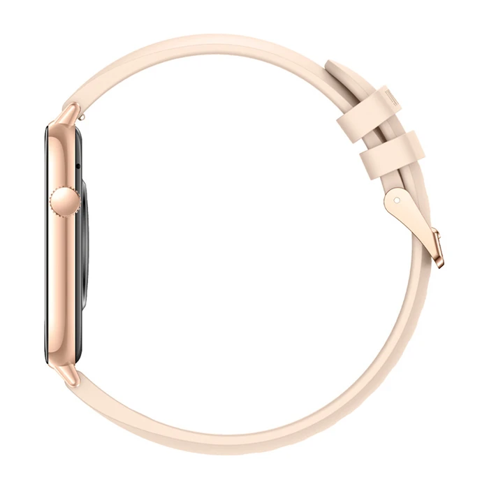 Colmi C28 Smartwatch με Παλμογράφο (Χρυσό) - Λουράκι Σιλικόνης