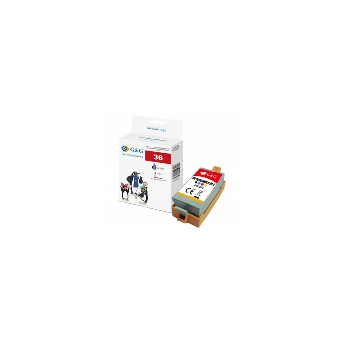 G&G Compatible Ink Cartridge for Canon CLI-36 / 1511B001 (Color - C/M/Y) - SKU 591955, EAN 6942383157275, MPN 6568