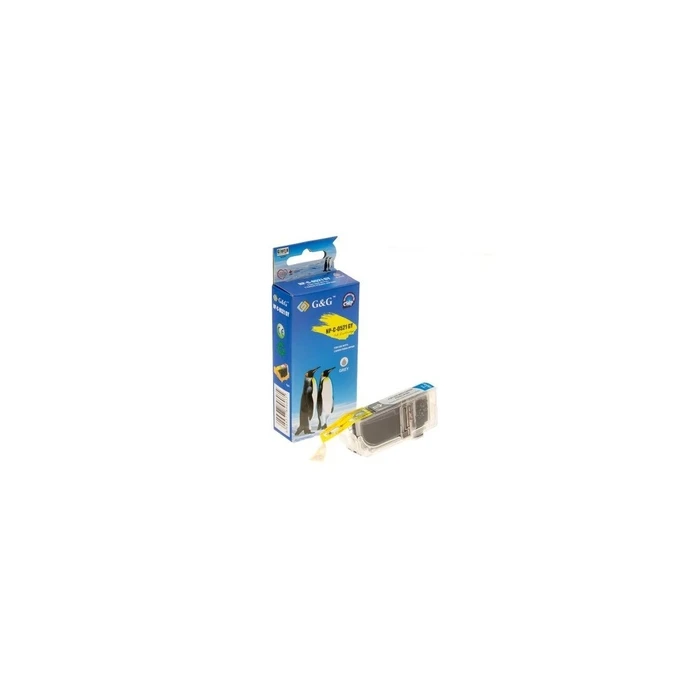 G&G Συμβατό Μελάνι Canon CLI-521GY / 2937B001 Γκρι 8.4ml (1 τεμάχιο)