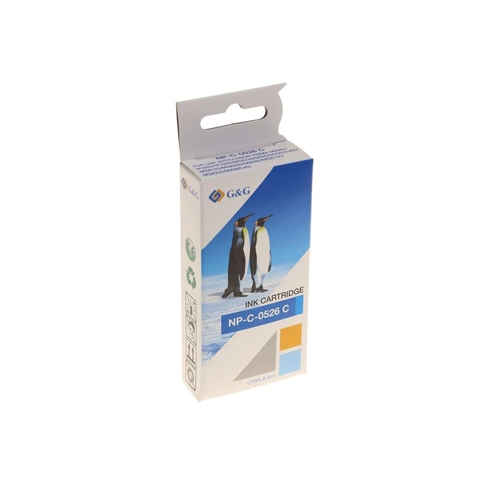G&G Ink Cartridge Compatible for Canon CLI-526C / 4541B001 (Cyan)