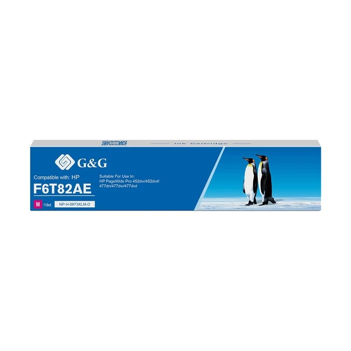 G&G Compatible Inkjet Cartridge for HP F6T82AE Magenta 7000 Pages 1pc (NH-R00973XLM, MPN 16479)