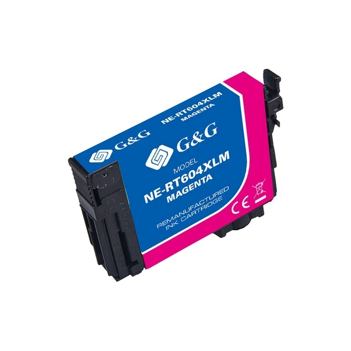 G&G Compatible Ink Cartridge Magenta — replaces Epson 604XL (NP-R2-0604XLM), SKU 592305