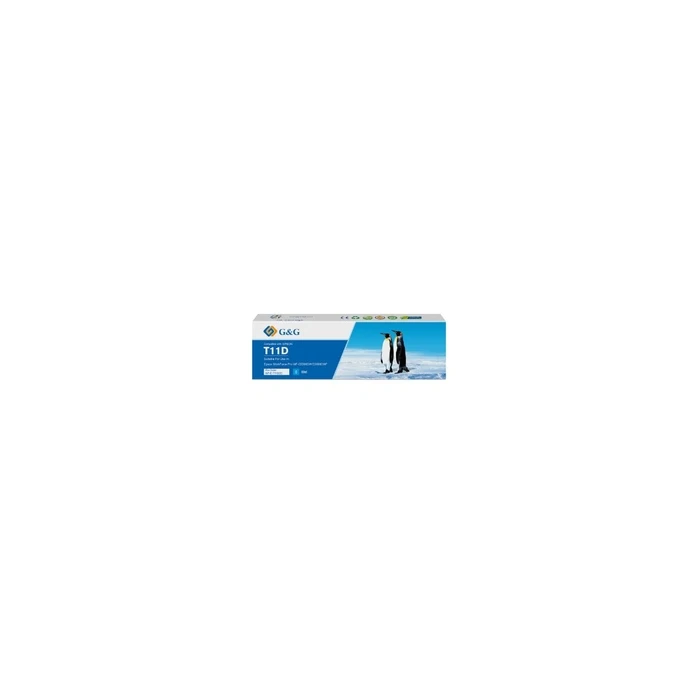 G&G Compatible Ink Cartridge Cyan (XL) - compatible with Epson C13T11D240 / T11D240 - 5,000 pages - MPN 21372