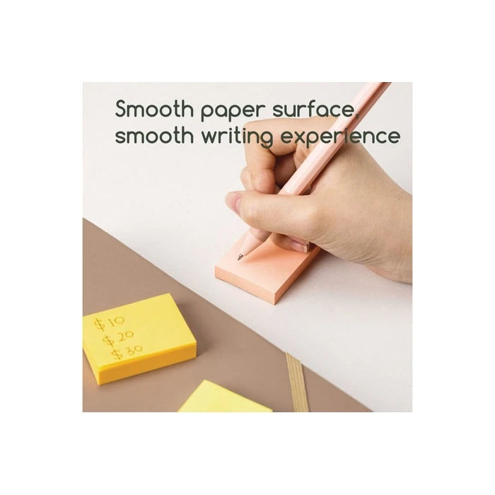 DELI αυτοκόλλητες σημειώσεις Stick Up 3,8×5,1 cm, EA01103, 300 τεμ., χρωματιστές