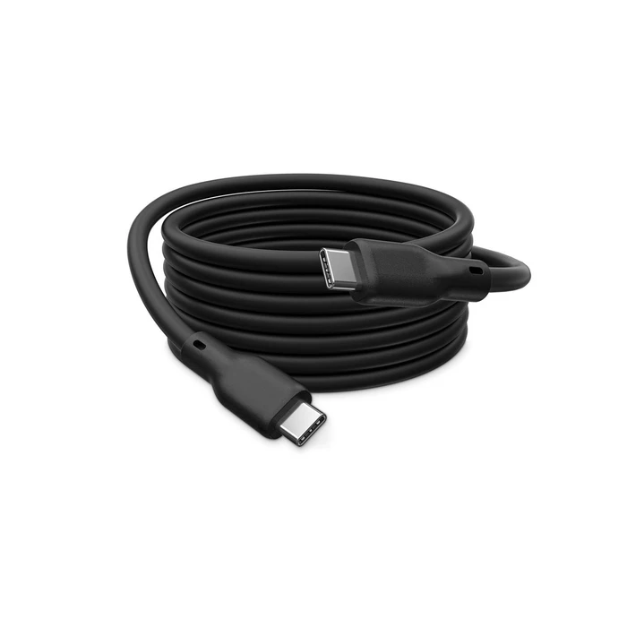 DIGITUS USB4 Silicone USB-C to USB-C Cable 1.5 m Black (AK-300350-015-S)
