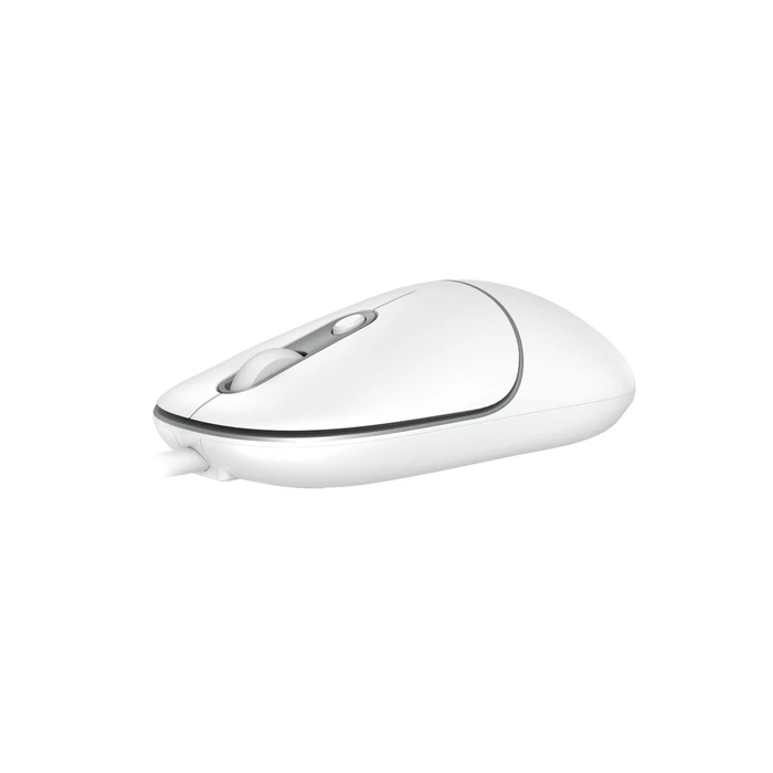 CONCEPTRONIC Οπτικό Ποντίκι USB-C Silent 4 Κουμπιά + Τροχός Κύλισης, Λευκό