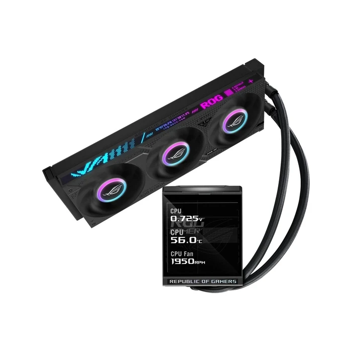 Asus ROG Strix LC IV 360 Υδρόψυξη AIO CPU 360mm με 3x120mm ARGB Ανεμιστήρες