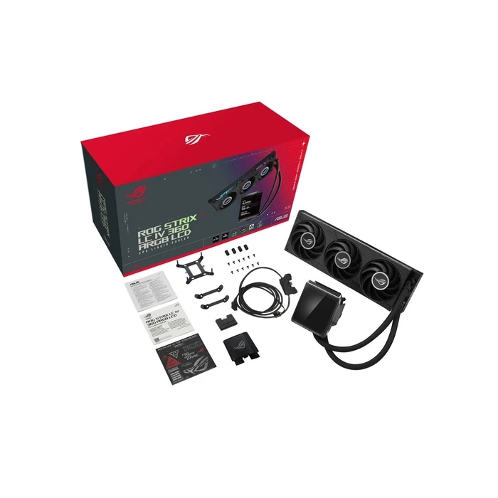 Asus ROG Strix LC IV 360 Υδρόψυξη AIO CPU 360mm με 3x120mm ARGB Ανεμιστήρες