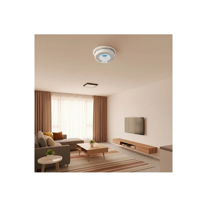 X-Sense SC07-MR Combined Smoke & Carbon Monoxide (CO) Alarm Detector with LCD