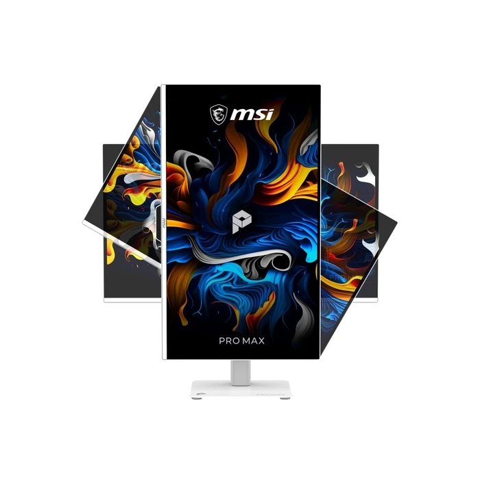MSI PRO MAX 271UPXW12G QD-OLED Gaming Monitor 26.5" 4K 3840x2160 με Χρόνο Απόκρισης 0.03ms GTG (Λευκό)
