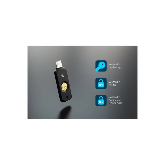 Kensington Security Key VeriMark NFC+USB-C (FIDO2 Level 2) - K64739WW